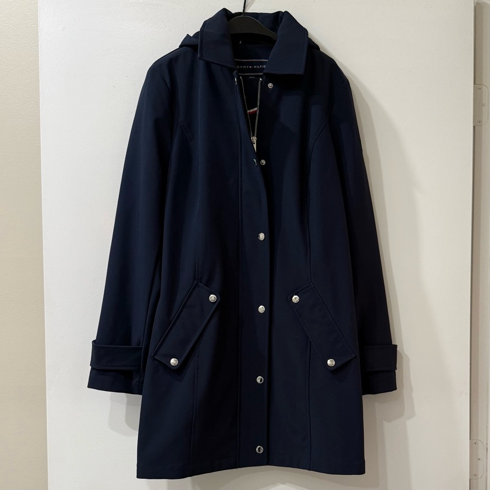 Tommy Hilfiger | Navy Blue Jacket | Size M | NWOT - Picture 2 of 11